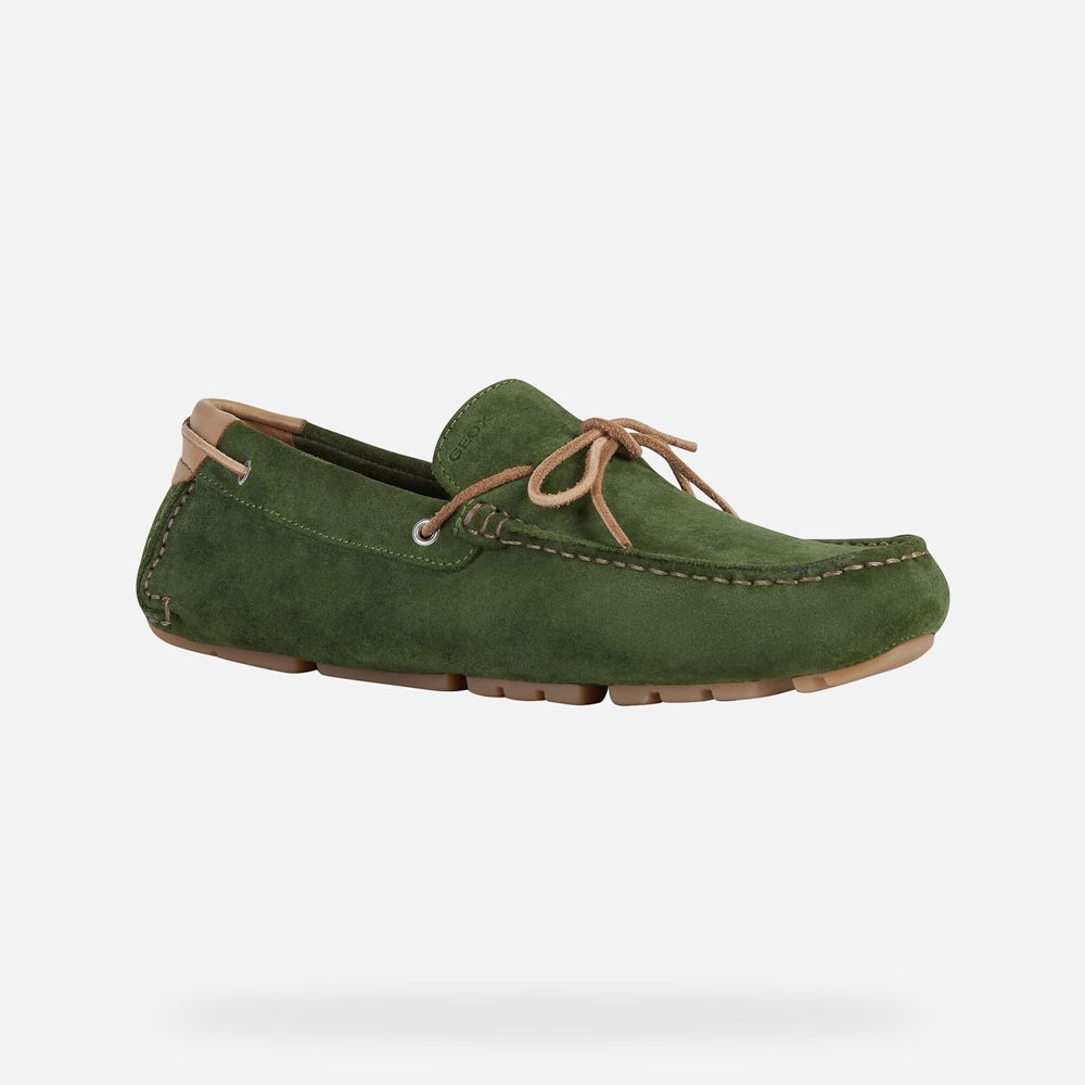 Mocassin Geox Melbourne - Vert - Homme 720653-WST